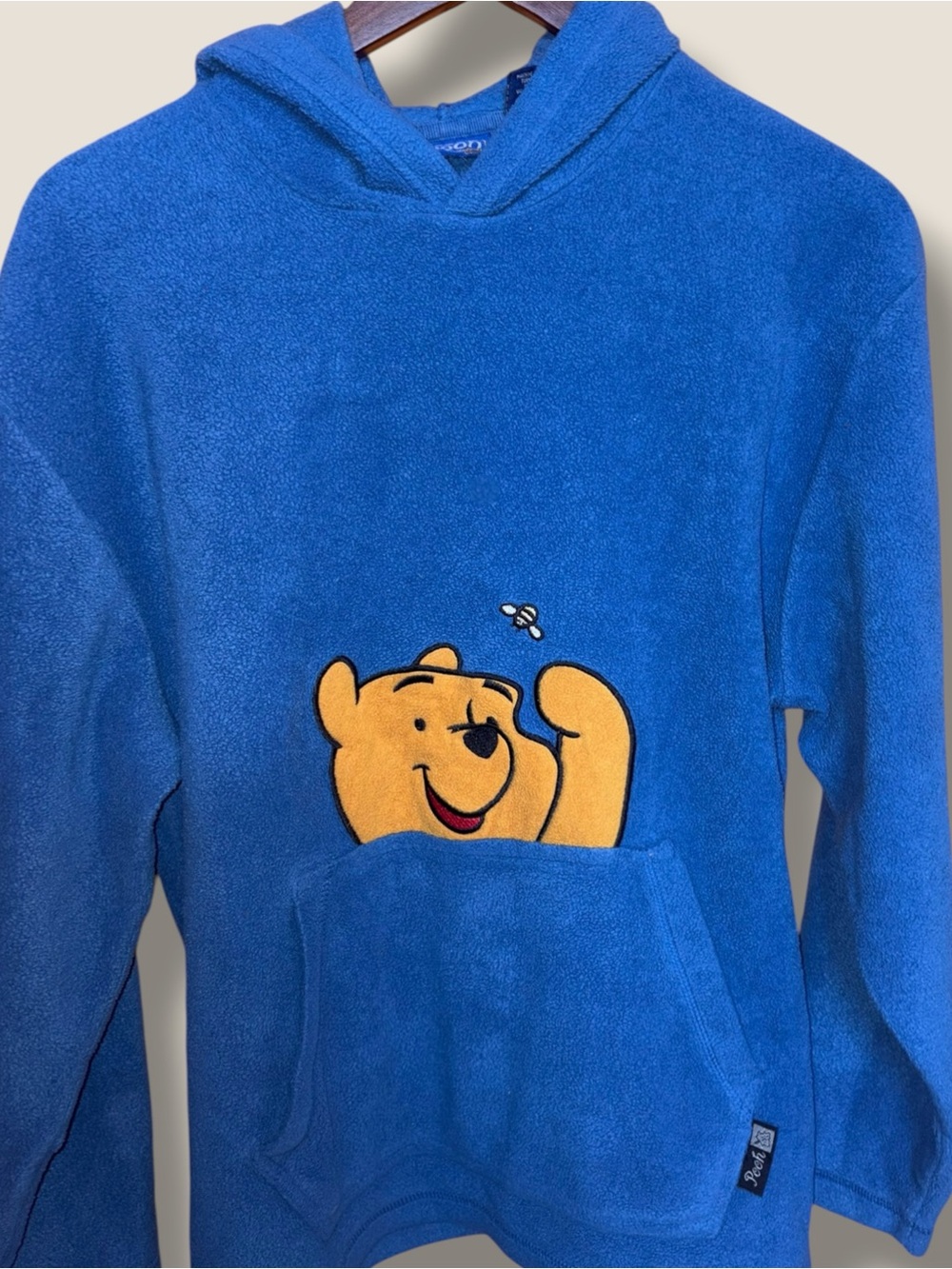 Vintage Women’s 90s Winnie the Pooh Blue Fleece Size Medium